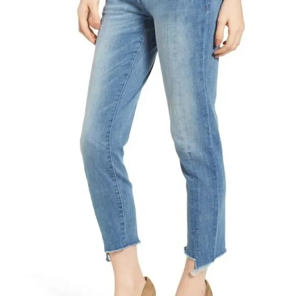 DL1961 Florence Instasculpt New Town Skinny Crop Sz 26 - Picture 3 of 10